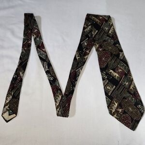 Aniva by Steven Land Silk Patterned Tie